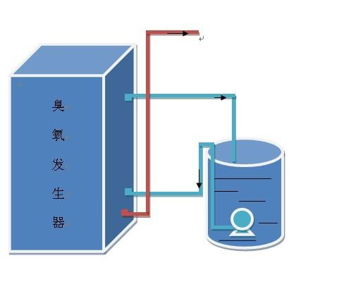 50 g/h Ozongenerator mit eingebautem Sauerstoffkonzentrator für die Schwimmbad- und Trinkwasseraufbereitung